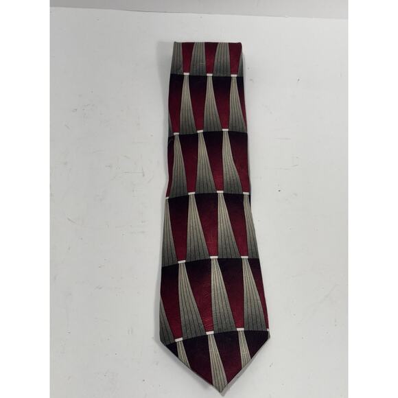 Grateful Dead Silk Necktie Red Copper Gold TIE Mens - Picture 1 of 6